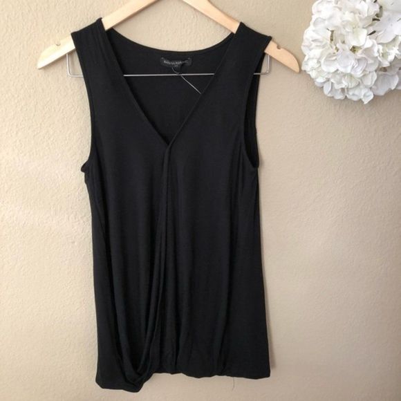 Banana Republic Drape Front Tank Top, S (y31) - Picture 1 of 13